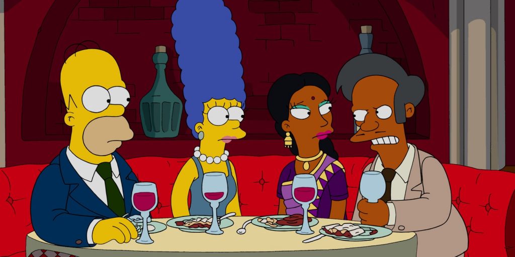 Apu foi excluido de Os Simpsons