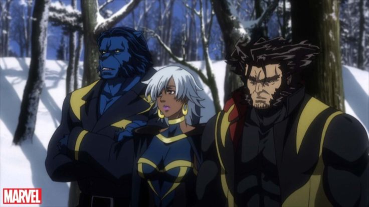 Marvel anime X-Men 