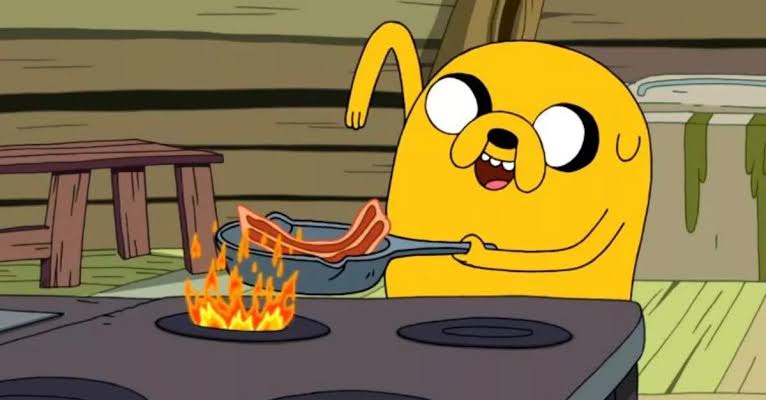 Panqueca de toucinho do Jake – Hora de Aventura